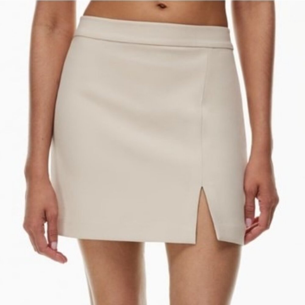 Wilfred Patio Vegan Leather Mini Skirt – Sz 00